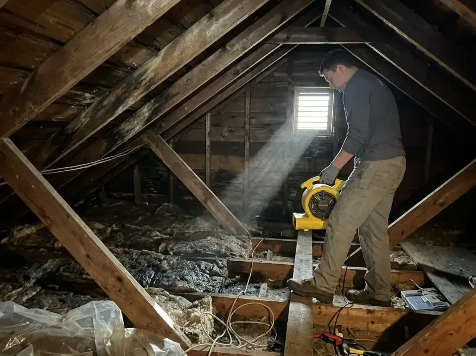 attic-water-damage-drying-proc-007 — frequently asked questions, Emergency Water Extraction & 24/7 Flood Response in Waxahac…